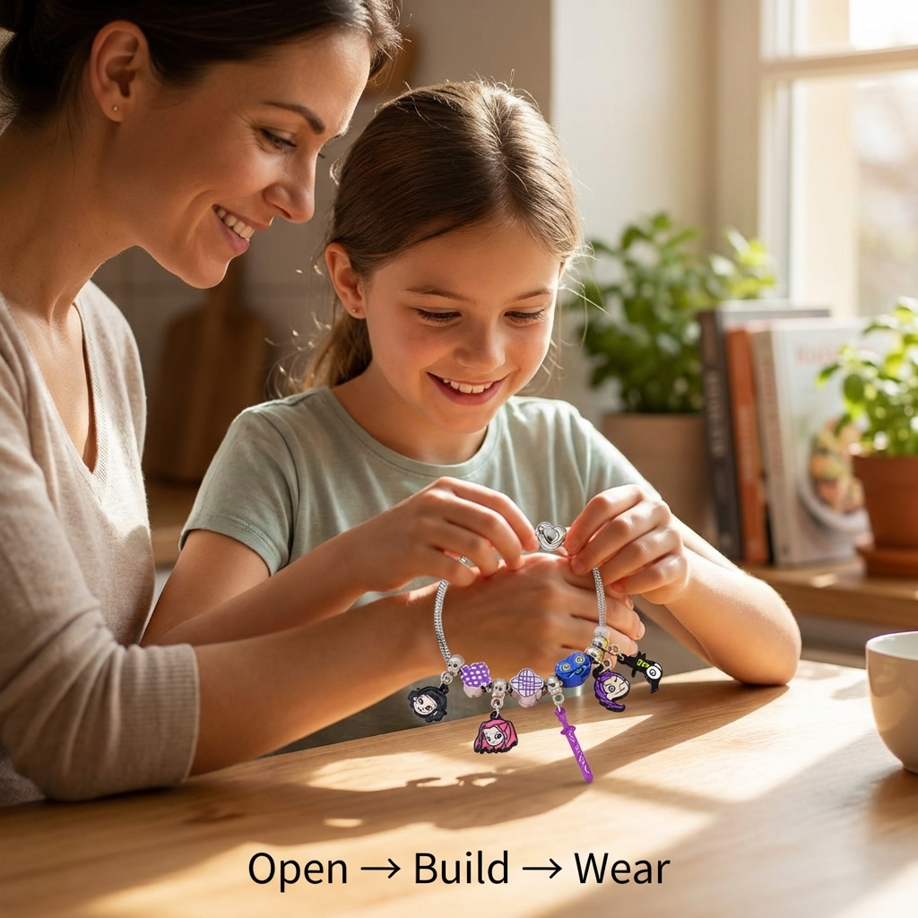 WitchPop (Demon Hunters-Inspired) Charm Bracelet