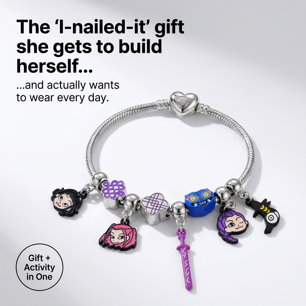 WitchPop (Demon Hunters-Inspired) Charm Bracelet